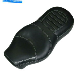 V[g CGtB[hR`l^GTC^[Zv^[650̂߂̔Xeb`̃ThV[g Saddle seat with white stitch For Royal Enfield Continental GT Interceptor 650