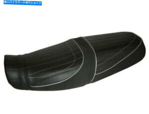 V[g XYLTU 125gbv̔Jo[ZbgfUCi[tXwzCg Suzuki TU 125 Top Sellerie Seat Cover set Designer France back & white