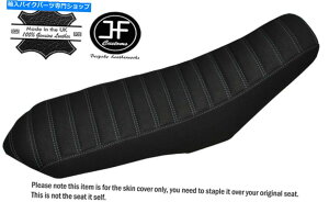 V[g Obvrj[CfUCzCgXeb`JX^tBbgRieju MRT 50fAV[gJo[ GRIP VINYL LINE DESIGN WHITE STITCH CUSTOM FITS RIEJU MRT 50 DUAL SEAT COVER