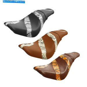 V[g ^]҃C_[̏ȃtBbgn[[Xg[g{ufbNX\tgX18Abv Driver Rider Passenger Seat Fit For Harley Street Bob Deluxe Softail Slim 18-up