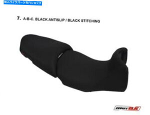 �V�[�g Aprilia Caponord 1000 2001-2004 Motok Seat Cover�A���`�X���b�vB445 / 7�u���b�N���[�X Aprilia Caponord 1000 2001-2004 MotoK Seat Cover Anti Slip B445/7 black race�y���s�A���i�z