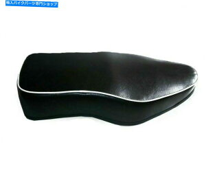 V[g r[YBSÃfAV[gubNU[TCg Dual Seat Black Leatherite With White Beading BSA @CA