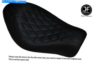 V[g ubNrj[_ChJX^tBbgn[[X|[cX^[AC883\V[gJo[̂ BLACK VINYL DIAMOND CUSTOM FITS HARLEY SPORTSTER IRON 883 SOLO SEAT COVER ONLY