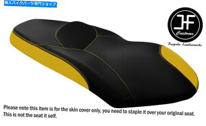 V[g ubNCG[rj[JX^tBbgYamaha X MAX 125 06-09fAV[gJo[ BLACK & YELLOW VINYL CUSTOM FITS YAMAHA X MAX 125 06-09 DUAL SEAT COVER