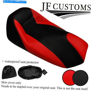 V[g B}n}WFXeBYP 250 97-04tgV[gJo[+ WSPpBbhubNrj[JX^ B RED & BLACK VINYL CUSTOM FOR YAMAHA MAJESTY YP 250 97-04 FRONT SEAT COVER+WSP