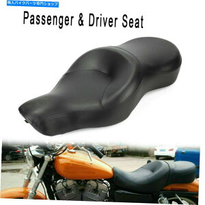 V[g n[[X|[cX^[XL883 / 1200 2009-2019̂߂2̉^]҂̏q2ȃNbV two-up Driver Passenger 2 Seat Cushion For Harley Sportster XL883/1200 2009-2019