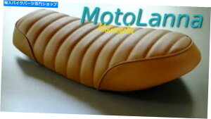 V[g V[gNVbNJtFYAMAHA SR500 SR400 XS650 CBJtF[T[LTuE/zCgXeb` Seat Classic Cafe Yamaha SR500 SR400 XS650 CB Cafe Racer Lt Brown / White Stitch