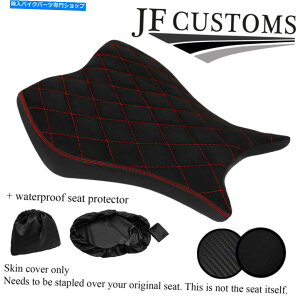 V[g DSG3 DԃXeb`XG[hJX^pz_CBR 1000 RR 08-11tgV[gJo[+ WSP DSG3 D RED STITCH SUEDE CUSTOM FOR HONDA CBR 1000 RR 08-11 FRONT SEAT COVER+WSP