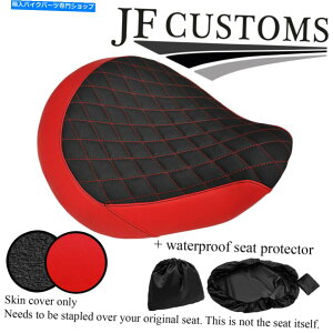 V[g DSG3 Bԍrj[JX^z_VhEVT 1100 C3tgV[gJo[+ WSP DSG3 B RED BLACK VINYL CUSTOM FOR HONDA SHADOW VT 1100 C3 FRONT SEAT COVER+WSP
