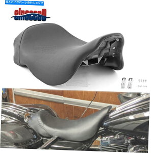 V[g n[[c[OFlh Flt 08-21̂߂̔^VOhCo[\V[gPUU[ Low Profile Single Driver Solo Seat PU Leather For Harley Touring FLH FLT 08-21