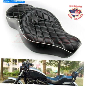 V[g n[[X|[cX^[XL883 XL1200 04-2016 48 72 Driver Rear Passenger Seat 2 Up For Harley Sportster XL883 XL1200 04-2016 48 72
