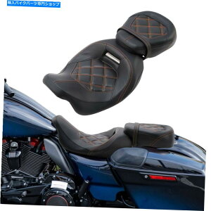 V[g ^]Ȃ̗qsIV[gtBbgn[[c[O[hXg[gOCh09-21AJ Driver Passenger Pillion Seat Fit For Harley Touring Road Street Glide 09-21 US