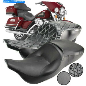 V[g n[[1997-2007c[OGNgOChC_[hCo[2Abv For Harley 1997-2007 Touring Electra Glide Rider & Driver Passenger Seat Two Up