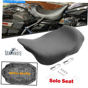 V[g n[[c[O[hLOtobOhbT[18Έȏ̃I[goChCo[\V[g Motorcycle Driver Solo Seat For Harley Touring Road King FLHR Bagger Dresser 18+
