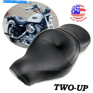 V[g n[[X|[cX^[XL 883 XL 1200C / L / T 2004-2019̂߂̃hCo[̏q2̍ Driver Passenger 2 up Seat For Harley Sportster XL 883 XL 1200C/L/T 2004-2019