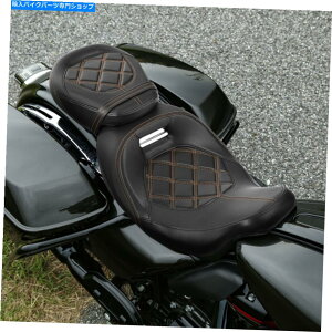V[g s[XhCo[̏Ȃ̍Ȃ2̃AbvtBbgn[[Xg[gOCh2009-2021 One Piece Driver Passenger Seat Two Up Fit For Harley Street Glide 2009-2021