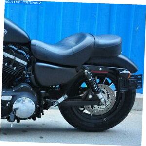 V[g n[[X|[cX^[XL 883 1200ACiCgX^[̂߂2̃hCo[q Two-Up Driver & Passenger Seat For Harley Sportster XL 883 1200 Iron Nightster