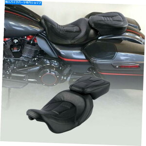 V[g ^]ȗqȃtBbgn[[c[O[hXg[gElectra Glide 2009-2021 Driver Passenger Seat Fit For Harley Touring Road Street Electra Glide 2009-2021