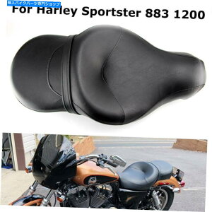 V[g n[[X|[cX^[XL 883 1200 2009-2021̂߂̃hCo[C_[q̃cE[AbvV[g Driver & Rider Passenger TWO-UP Seat For Harley Sportster XL 883 1200 2009-2021