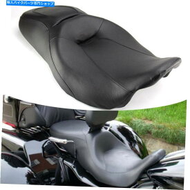 シート ハーレーストリートグライドロードキングフルフリッド2007アップのためのライダードライバーの助手席 Rider Driver Passenger Seat For Harley Street Glide Road King FLHR FLHX 2007-UP