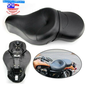 V[g n[[X|[cX^[XL883N XL1200̂߂̃hCo[C_[qd][V[g2Abv Driver Rider Passenger Dual-zone Seat Two up For Harley Sportster XL883N XL1200