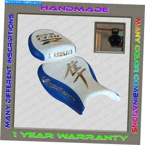 V[g JX^izCgu[+N[jV[gJo[XYLGSX1300R Hayabusa 2008-2020i2genj Custom(White-Blue+Chrome) Seat Cover Suzuki GSX1300R Hayabusa 2008-2020 (2Gen)