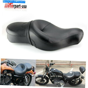 V[g n[[X|[cX^[XL 883 1200 48 72 2004-21̂߂2AbvhCoC_[̏ȍ 2-Up Driver Rider Passenger Seat For Harley Sportster XL 883 1200 48 72 2004-21