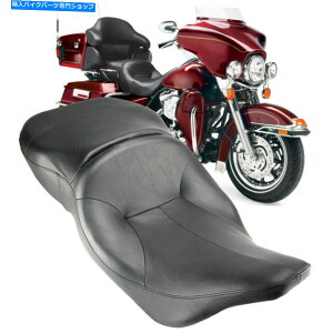 V[g n[[c[OGNgOCh1997-2007̂߂̃C_[ƃhCo[̏pԂ̃gD[h[V[g Rider and Driver Passenger TwoUp Seat For Harley Touring Electra Glide 1997-2007