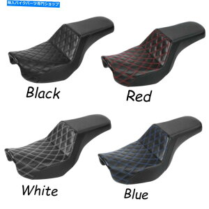 V[g n[[_CiFXD FXDWG 06-17 FLD̂߂̃I[goC̉^]̏ȃtBbg Motorcycle Driver & Rear Passenger Seat Fit For Harley Dyna FXD FXDWG 06-17 FLD