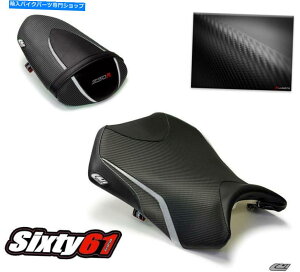 シート 川崎忍者250R EX250シートカバー2008-2012ブラックグレーフロントリアルイモト Kawasaki Ninja 250R EX250 Seat Covers 2008-2012 Black Gray Front Rear Luimoto