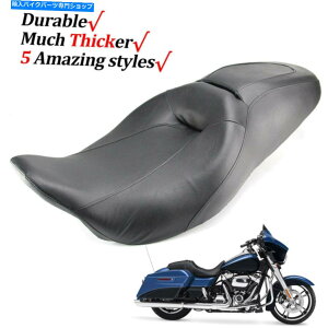 V[g n[[[hLOFLHR CVO Special 2008+̂߂̃hCo[̏Ȃ2Abv Driver Passenger Seat TWO UP For Harley Road King FLHX FLHR CVO Special 2008+