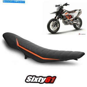 V[g KTM 690 SMC-RV[gJo[2019 2020CgubNIWebNObvXG[h KTM 690 SMC-R Seat Cover 2019 2020 Luimoto Black Orange Tec-Grip Suede
