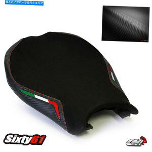 V[g DUCATI 848 1098 1198V[gJo[ԃXeb`2008-2011 2012 2013CgXG[h Ducati 848 1098 1198 Seat Cover Red Stitch 2008-2011 2012 2013 Luimoto Suede