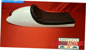 V[g pbhƔ̃Xgbve[CgtĂ郔BZgX^C̃JtF[T[V[g VINCENT STYLE CAFE RACER SEAT WITH BUILT IN STOP TAIL LIGHT IN WHITE WITH PAD