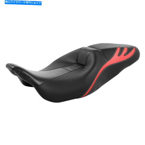 V[g ^]聕qubNV[gtBbgn[[c[O[hOChgOCh09-21 Driver & Passenger Black Seat Fit For Harley Touring Road Glide Tri-Glide 09-21