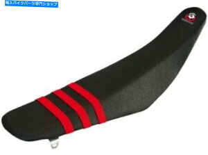 �V�[�g �z���_CRF250R CRF450R�̂��߂̖h���\���V�[�g��/�Ԃ̃u���b�N�o�[�h���[�V���O9100 Waterproof Solo Seat Black/Red Blackbird Racing 9100S For Honda CRF250R CRF450R