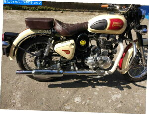 V[g eۃC_[ƃsIV[ĝ߂̃CGtB[hCK̐ȃ_[NuE Royal Enfield Royal Ruler Seat Dark Brown For Bullet Rider and Pillion Seat