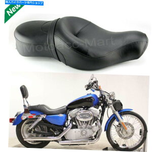 V[g n[[2004̂߂̃`bp[X|[cX^[ACA883hCo[C_[̏ Chopper Sportster Iron 883 Driver Rider Passenger Seat For Harley 2004-up