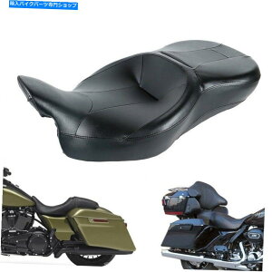 V[g 14-3J`IƃgCOChf̃C_[Ə15-18 Rider and Passenger Seat For 14-later Touring and Tri Glide models 15-18