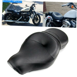 V[g n[[ACAXL 883 1200 Sportster 48 2004-2018̂߂2AbvhCȍ Two-up Driver Passenger Seat For Harley Iron XL 883 1200 Sportster 48 2004-2018