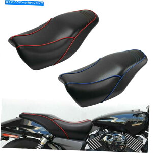 �V�[�g harley street xg500 xg500 xg750 2015-2021�̂��߂̃u���b�N���C�_�[���q��2�̏�̍��ȃt�B�b�g Black Rider Passenger Two Up Seat Fit For Harley Street XG500 XG750 2015-2021