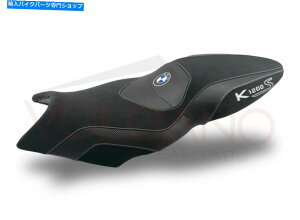 シート BMW K 1200S 04-08 / K 1300S 09-16火山デザインシートカバーアンチスリップブラックグレー BMW K 1200s 04-08 / K 1300s 09-16 Volcano design Seat cover Anti Slip black Grey