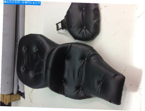 V[g n[[80-96s[gbvV[gJo[̔wJo[Jo[Lbgw / 1/2gbvtH[ Harley 80-96 PILLOW TOP SEAT COVER & BOTH BACKRESTS COVERS KIT w/ 1/2" top foam