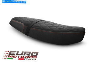 V[g Luimoto_ChXG[hV[gJo[Zbg3F̏cC2019-2020 Luimoto Diamond Suede Seat Covers Set 3 Colors For Triumph Speed Twin 2019-2020