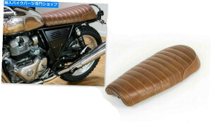 V[g CGtB[hC^[Zv^[650ccR`l^GT TANpU[fAV[g Pure Leather Dual Seat For Royal Enfield Interceptor 650cc Continental GT Tan