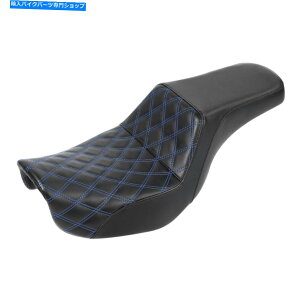 V[g ubNu[hCo[qV[gtBbgn[[_Ci[C_[2006-2017 2016 Black Blue Driver & Passenger Seat Fit For Harley Dyna Low Rider 2006-2017 2016