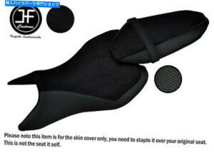 V[g }nMT 07 700 18-19tgAV[gJo[pubNXG[hObvrj[JX^JX^JX^ BLACK SUEDE GRIP VINYL CUSTOM FOR YAMAHA MT 07 700 18-19 FRONT REAR SEAT COVERS