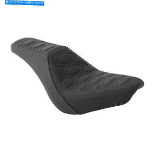 V[g ubNhCo[̏ȃV[gtBbgn[[fbNX\tgX^_[hFLSL 18-21 19 Black Driver Passenger Seat Fit For Harley Deluxe Softail Standard FLSL 18-21 19