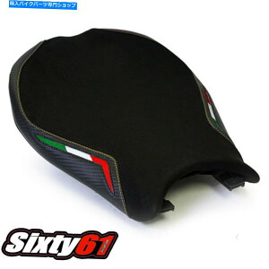 �V�[�g DUCATI 848 1098 1198�V�[�g�J�o�[�S�[���h�X�e�b�`2008-2011 2012 2013���C���g�X�G�[�h Ducati 848 1098 1198 Seat Cover Gold Stitch 2008-2011 2012 2013 Luimoto Suede�y���s�A���i�z