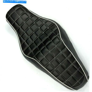 �V�[�g �n�[���[XL883N XL883L XL883X 05-13 2-UP�`�F�b�N Driver Passenger Leather Seat For Harley XL883N XL883L XL883X 05-13 2-up Checks�y���s�A���i�z